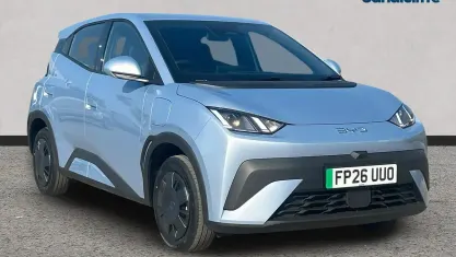New BYD Dolphin Surf Active 64 kW (88 HP) 2025 Metallic  ice blue Hatchback