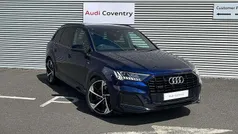 Navarra blue metallic Used 2020 Audi Q7 Black Edition SUV | £37,290 (Fair price)