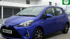 Blue Used 2019 Toyota Yaris Hybrid Hatchback | £11,300 (Good price)