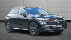 Black Used 2024 Mercedes GLC300e AMG line SUV | £42,095 (Fair price)
