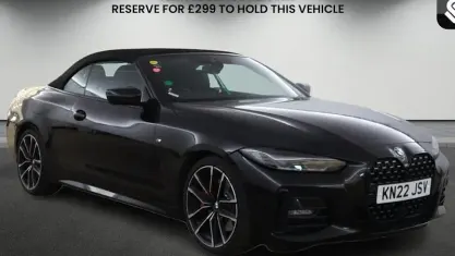 Used BMW 420 Cabriolet M Sport 184 HP (135 kW) 2022 Black Cabriolet