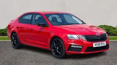Red Used 2018 Skoda Octavia vRS Hatchback | £15,761 (Fair price)