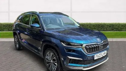 Used Skoda Kodiaq SE L Executive 150 HP (110 kW) 2023 Blue SUV