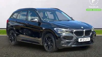 Used BMW X1 Sport Line 140 HP (102 kW) 2020 Black SUV