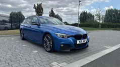 Estoril blue Used 2018 BMW 320 M Sport Estate | £17,490 (Fair price)