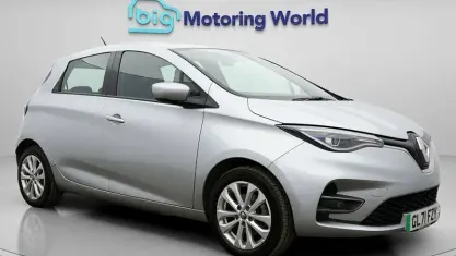 Usado Renault Zoe Iconic 80 kW (109 HP) 2021 Cinzento Citadino