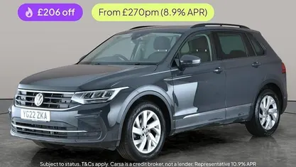 Grey Used 2022 VW Tiguan Life SUV | £19,007 (Fair price)