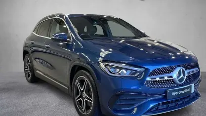 Used Mercedes GLA200 AMG line 163 HP (119 kW) 2023 Blue SUV