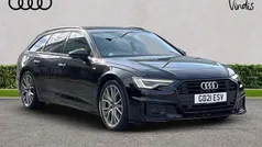 Black Used 2021 Audi A6 Black Edition Estate | £28,064 (Fair price)