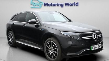 Usado Mercedes EQC400 AMG line 300 kW (408 HP) 2022 Preto SUV