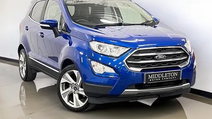 Used Ford Ecosport Titanium 125 HP (91 kW) 2019 Blue SUV