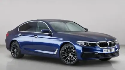 Used BMW 530 265 HP (194 kW) 2017 Blue Sedan