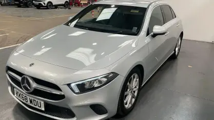 Used Mercedes A180 116 HP (85 kW) 2019 Silver Hatchback