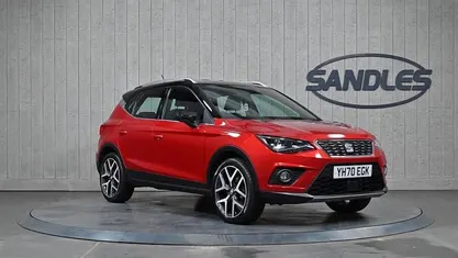 Used Seat Arona XCELLENCE Lux 115 HP (84 kW) 2020 Red SUV