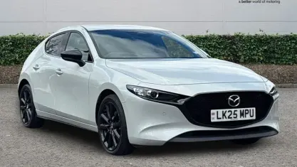 Used Mazda 3 Homura-Line 140 HP (102 kW) 2025 White Hatchback