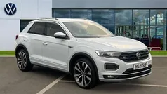 Silver Used 2021 VW T-Roc R-line SUV | £22,624 (Fair price)