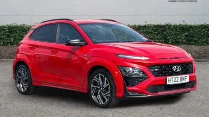 Used Hyundai Kona N Line 120 HP (88 kW) 2022 Red SUV
