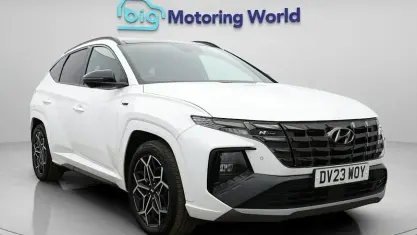 Second-hand Hyundai Tucson N Line 265 CP (194 kW) 2023 Alb SUV