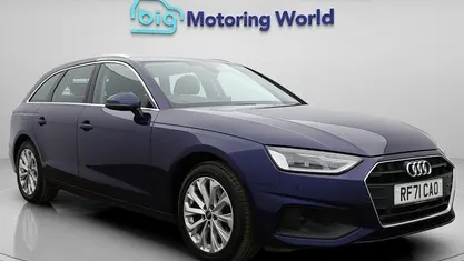 Used Audi A4 150 HP (110 kW) 2022 Blue Estate