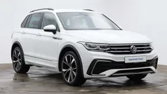 White Used 2022 VW Tiguan R-line SUV | £29,845 (Fair price)