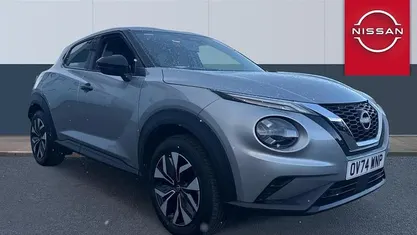Silver Used 2024 Nissan Juke Acenta Premium SUV | £14,834 (Fair price)