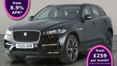 Black Used 2020 Jaguar F-Pace R-Sport SUV | £17,318 (Good price)