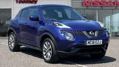 Blue Used 2018 Nissan Juke Tekna SUV | £8,395 (Fair price)