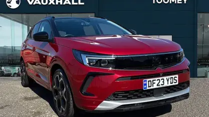 Used Vauxhall Grandland X Ultimate 131 HP (96 kW) 2023 Red SUV