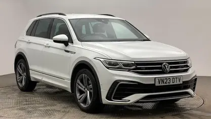 Used VW Tiguan R-line Edition 150 HP (110 kW) 2023 White SUV