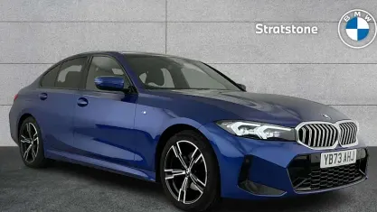 Used BMW 320 M Sport 184 HP (135 kW) 2023 Blue Sedan