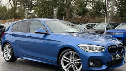 Used BMW 120 M Sport 190 HP (139 kW) 2017 Blue Hatchback
