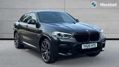 Sophisto grey xirallic Used 2020 BMW X4 M Sport SUV | £33,285 (Fair price)