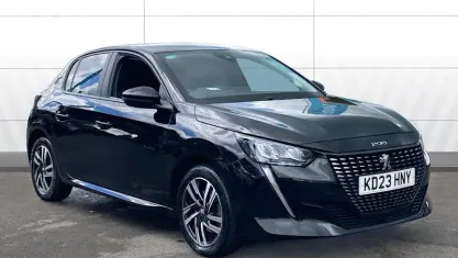 Used Peugeot 208 Active+ 102 HP (75 kW) 2023 Black Hatchback