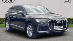 Black Used 2022 Audi Q7 S-Line SUV | £35,729 (Fair price)