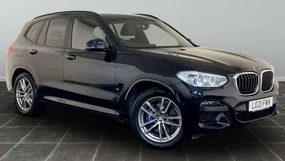 Black Used 2021 BMW X3 M Sport SUV | £21,795 (Good price)