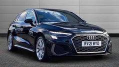 Mythos black Used 2021 Audi A3 S-Line Hatchback | £19,250 (Fair price)