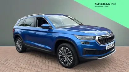 Begagnad Skoda Kodiaq SE L Executive 150 HK (110 kW) 2023 Blå SUV