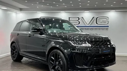 Used Land Rover Range Rover Sport SVR 575 HP (422 kW) 2018 Black SUV