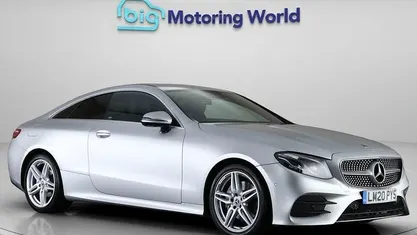 Begagnad Mercedes E220 AMG line 194 HK (142 kW) 2020 Sportkupé