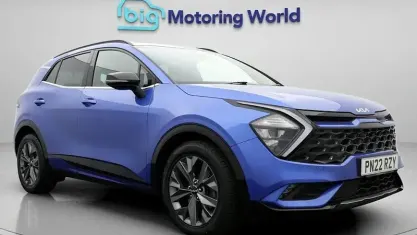 Used Kia Sportage GT-Line 230 HP (169 kW) 2022 Blue SUV