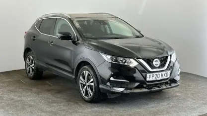 Used Nissan Qashqai N-Connecta 160 HP (117 kW) 2020 Black SUV