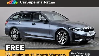 Grey Used 2021 BMW 330e M Sport Estate | £15,897 (Fair price)