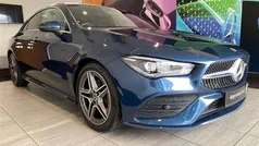 Denim blue Used 2021 Mercedes CLA180 AMG Line Premium Sedan | £21,550 (Fair price)