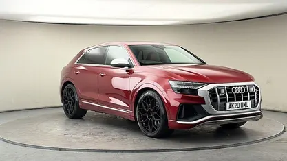 Used Audi SQ8 Sport 435 HP (319 kW) 2020 Matador red SUV