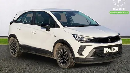White Used 2021 Vauxhall Crossland Edition SUV | £10,599 (Fair price)