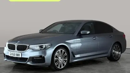 Used BMW 530e M Sport 252 HP (185 kW) 2018 Blue Sedan