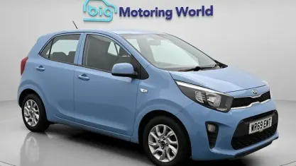 Used Kia Picanto 84 HP (61 kW) 2019 Blue Hatchback