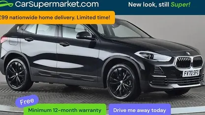 Used BMW X2 Sport Line 192 HP (141 kW) 2020 Black SUV