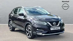 Black Used 2018 Nissan Qashqai Tekna SUV | £12,020 (Fair price)