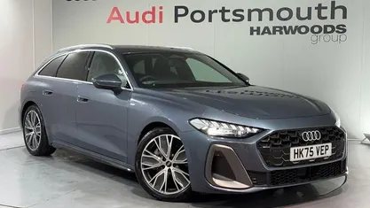 Used Audi A5 S-Line 204 HP (150 kW) 2025 Blue Estate